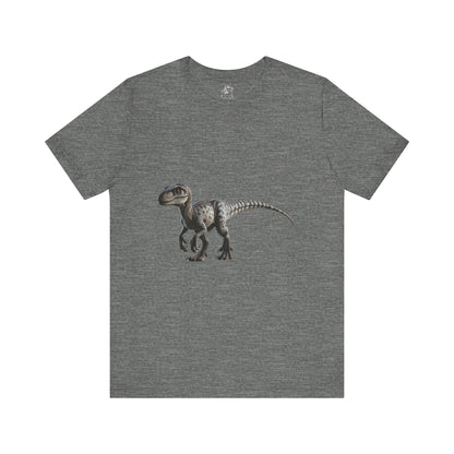 Bold Velociraptor - Unisex Jersey Short Sleeve Tee Super Comfy Dino T-Shirt Gift