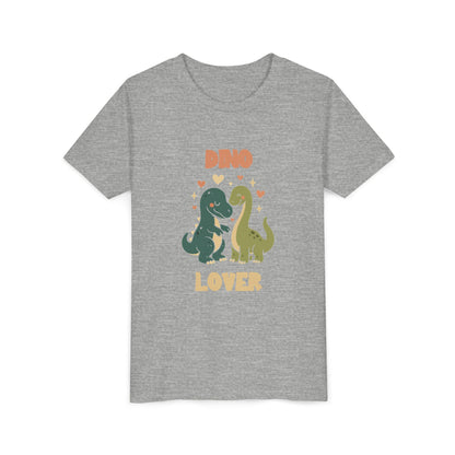 Prehistoric Pair of Dino Lover Tee Youth Size T-Shirt for kids who love dinosaurs