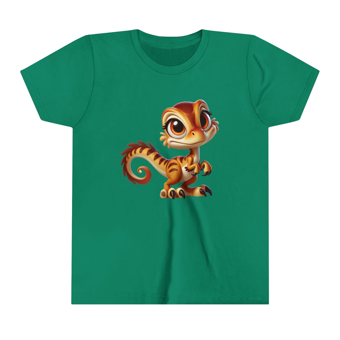 Youth Charming Baby Dino Plush with Big Eyes – Perfect for Dino Lovers of All Ages!- Unisex Jersey Short Sleeve Tee Super Comfy Dino T-Shirt Gift