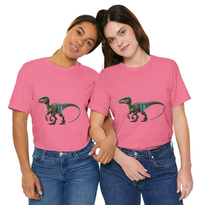 Epic Velociraptor - Unisex Jersey Short Sleeve Tee Super Comfy Dino T-Shirt Gift