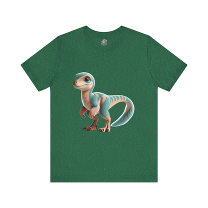 Pastel Velociraptor - Unisex Jersey Short Sleeve Tee Super Comfy Dino T-Shirt Gift