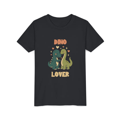 Prehistoric Pair of Dino Lover Tee Youth Size T-Shirt for kids who love dinosaurs