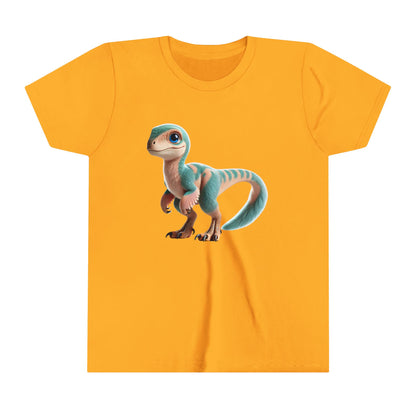 Youth Adorable Pastel Dino Plush – Soft, Huggable, and Perfect for Kids of All Ages! - Unisex Jersey Short Sleeve Tee Super Comfy Dino T-Shirt Gift