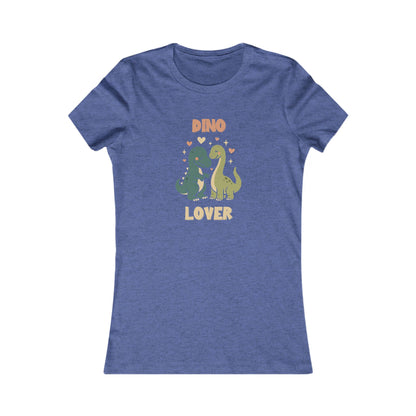 Prehistoric Pair of Dino Lover Womens fit Short Sleeve Tee