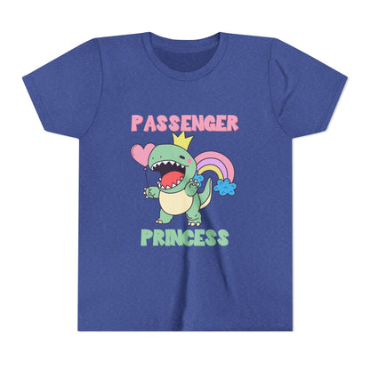 Passenger Princess Rex Youth Size T-Shirt for kids who love dinosaurs