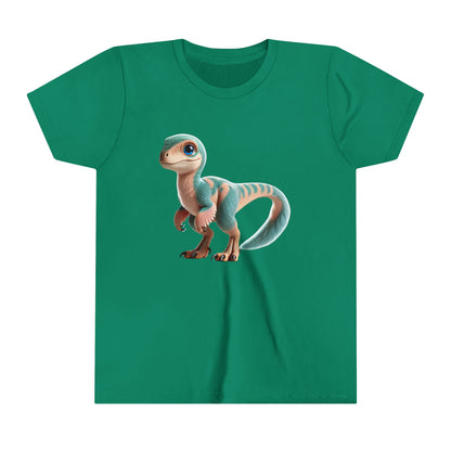 Youth Adorable Pastel Dino Plush – Soft, Huggable, and Perfect for Kids of All Ages! - Unisex Jersey Short Sleeve Tee Super Comfy Dino T-Shirt Gift