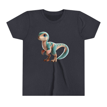 Youth Adorable Pastel Dino Plush – Soft, Huggable, and Perfect for Kids of All Ages! - Unisex Jersey Short Sleeve Tee Super Comfy Dino T-Shirt Gift