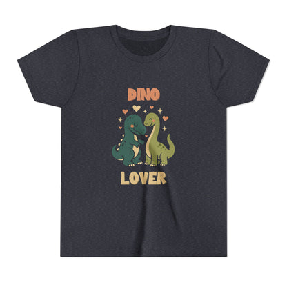 Prehistoric Pair of Dino Lover Tee Youth Size T-Shirt for kids who love dinosaurs