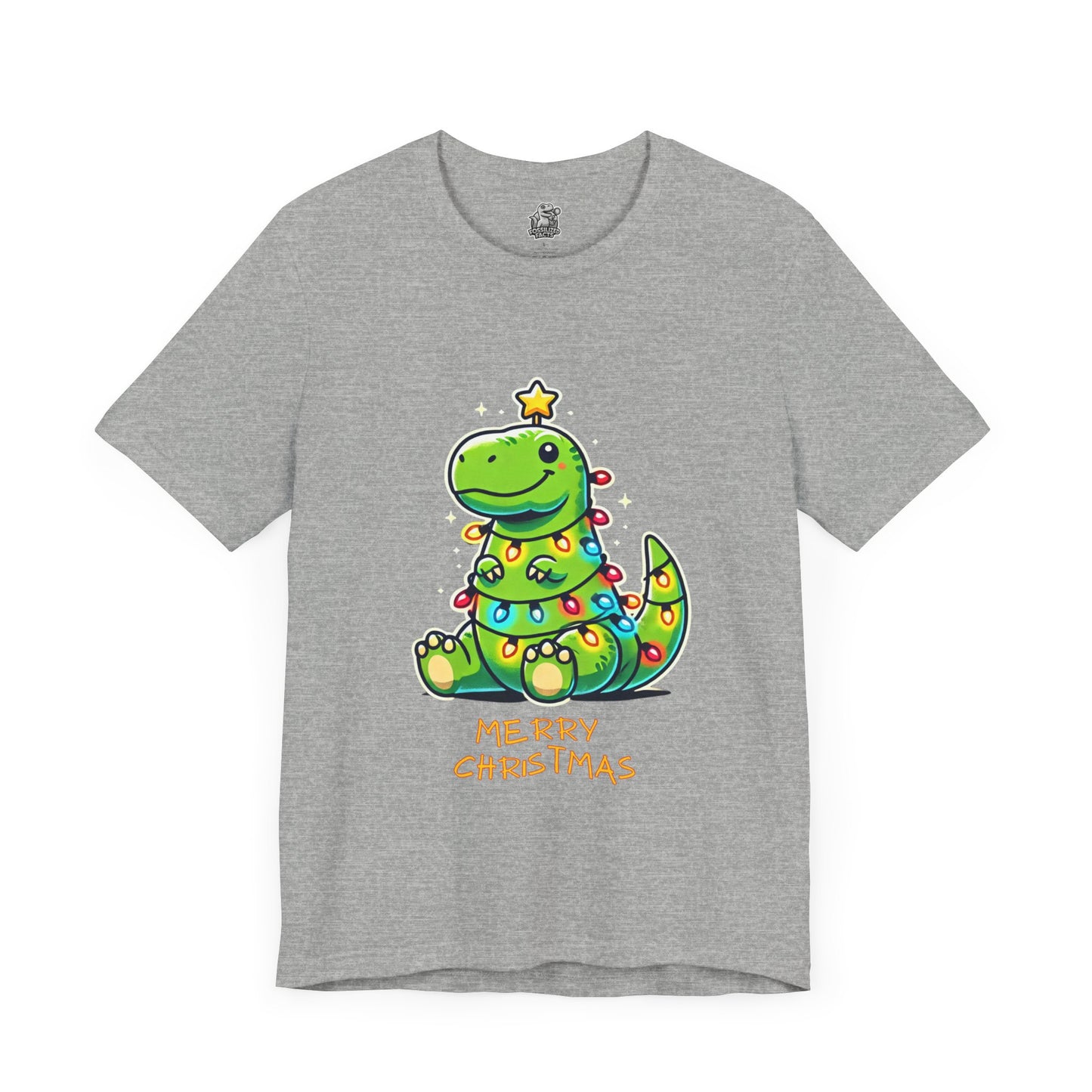 Merry Christmas - Tree Rex Martin - Unisex Jersey Short Sleeve Tee Super Comfy Dino T-Shirt Gift