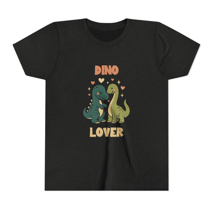 Prehistoric Pair of Dino Lover Tee Youth Size T-Shirt for kids who love dinosaurs