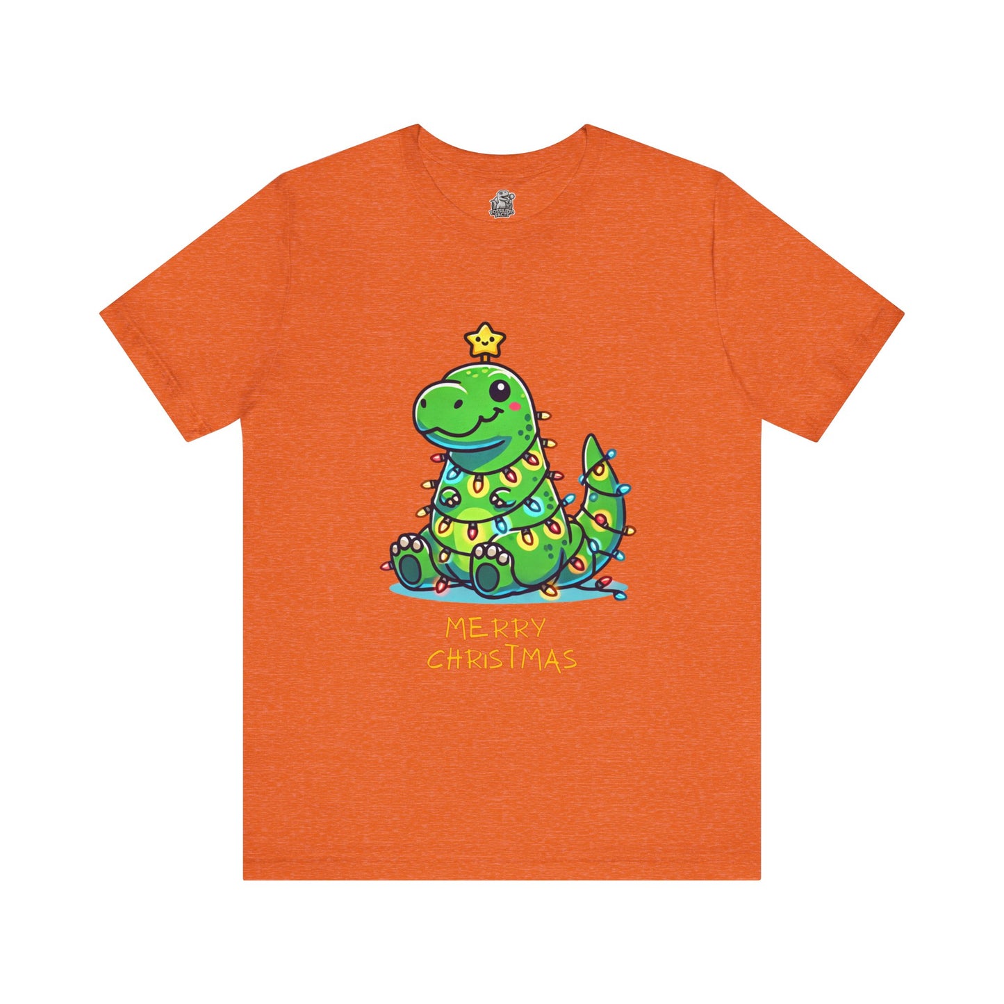 Merry Christmas - Tree Rex Jerry - Unisex Jersey Short Sleeve Tee Super Comfy Dino T-Shirt Gift