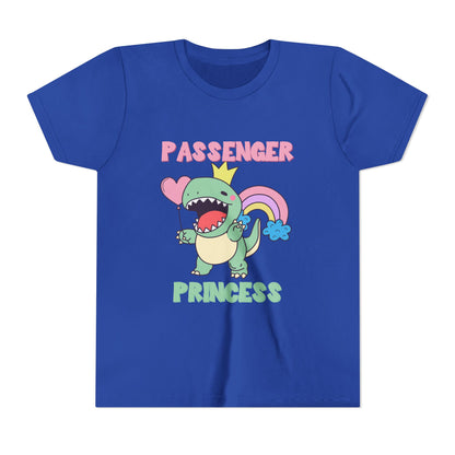 Passenger Princess Rex Youth Size T-Shirt for kids who love dinosaurs
