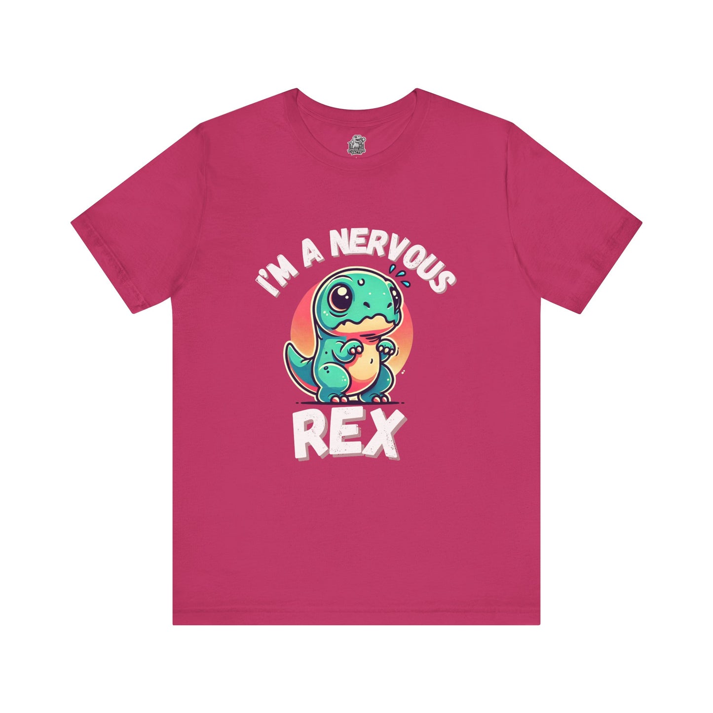 I’m a Nervous Rex Unisex T-Shirt – Cute & Funny Dinosaur Design for Dino Lovers