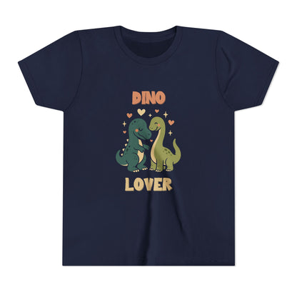 Prehistoric Pair of Dino Lover Tee Youth Size T-Shirt for kids who love dinosaurs