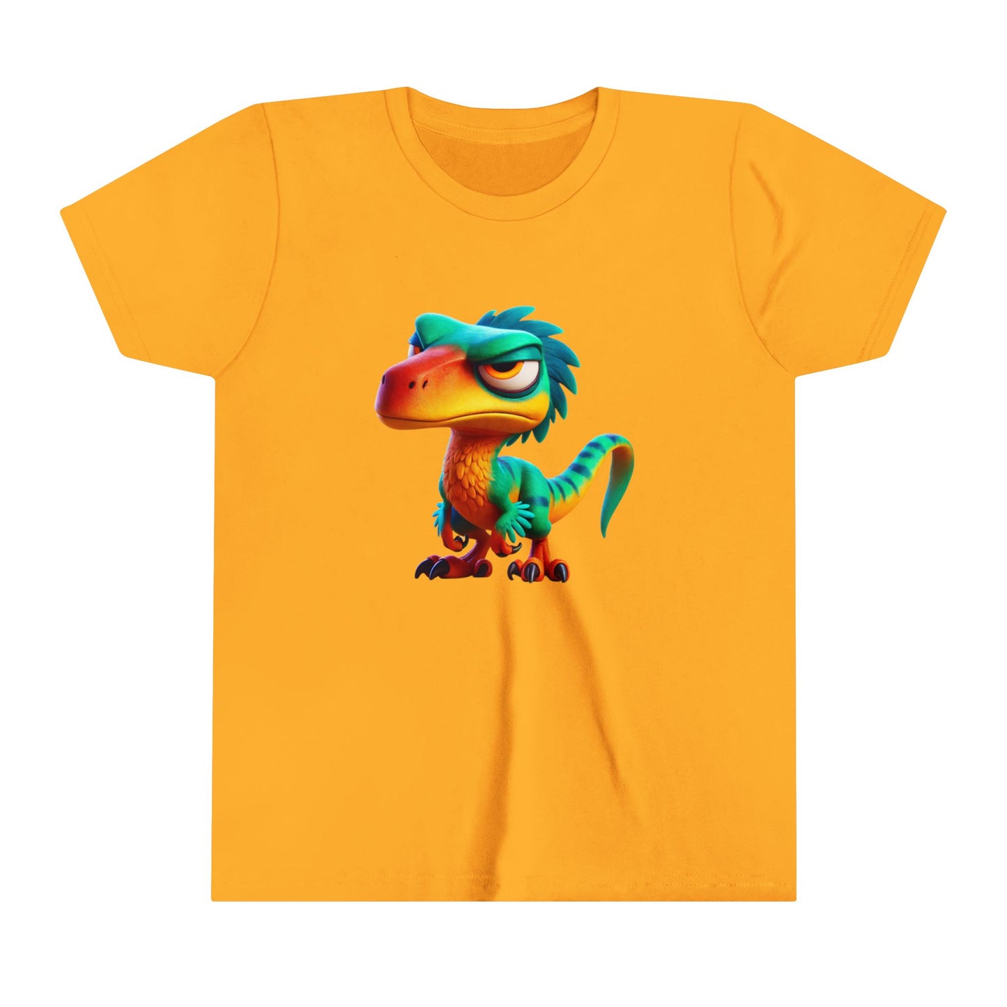 Youth Nope Velociraptor  – Perfect for Dino Fans! - Unisex Jersey Short Sleeve Tee Super Comfy Dino T-Shirt Gift