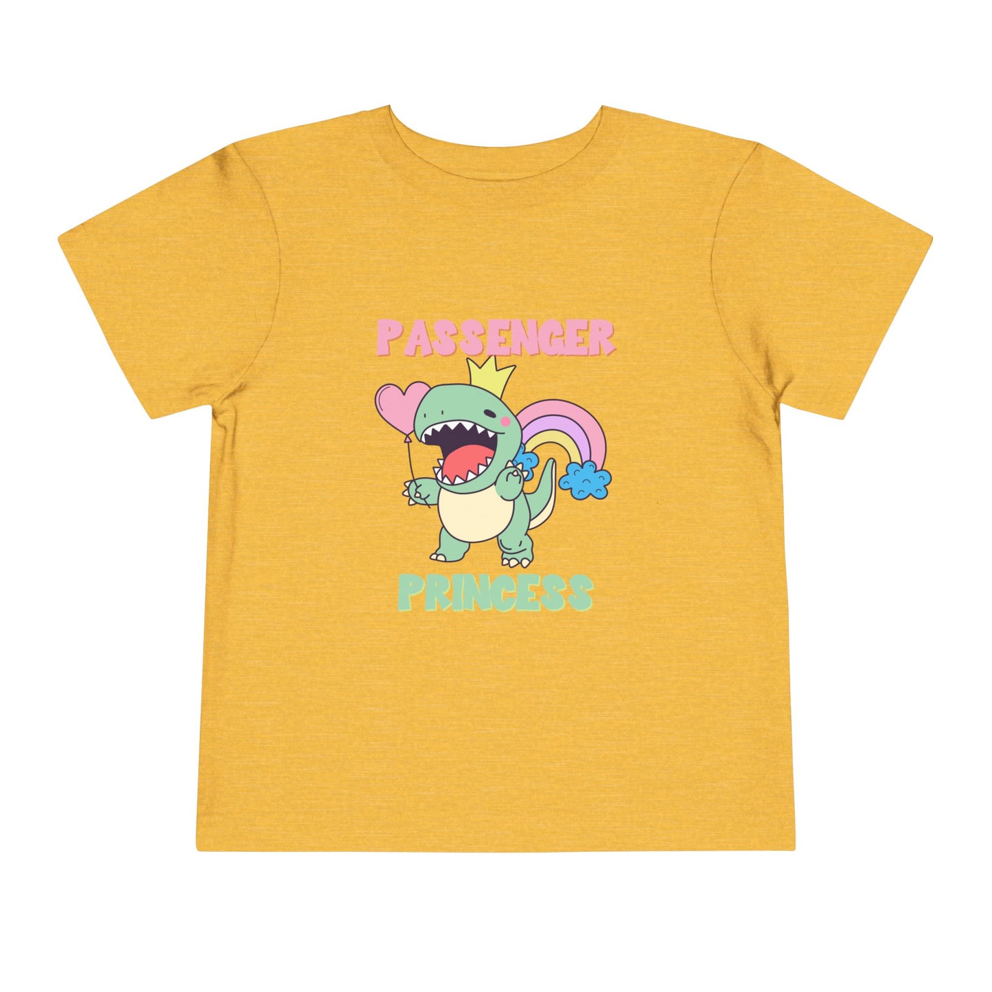 Passenger Princess Rex Toddler Size T-Shirt for kids who love dinosaurs
