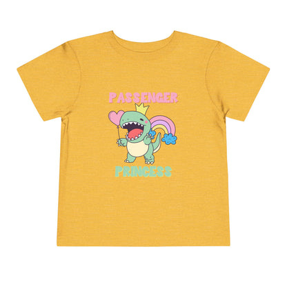 Passenger Princess Rex Toddler Size T-Shirt for kids who love dinosaurs