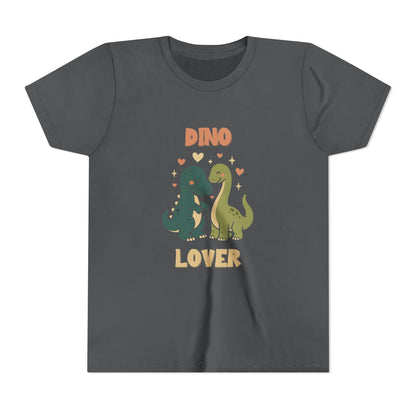 Prehistoric Pair of Dino Lover Tee Youth Size T-Shirt for kids who love dinosaurs