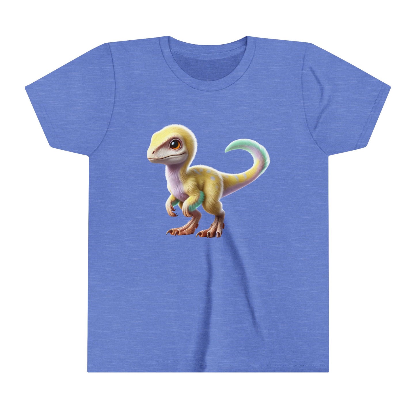 Youth Soft and Fluffy Baby Dino Plush – The Perfect Prehistoric Friend for Kids! 🦖💛 - Unisex Jersey Short Sleeve Tee Super Comfy Dino T-Shirt Gift