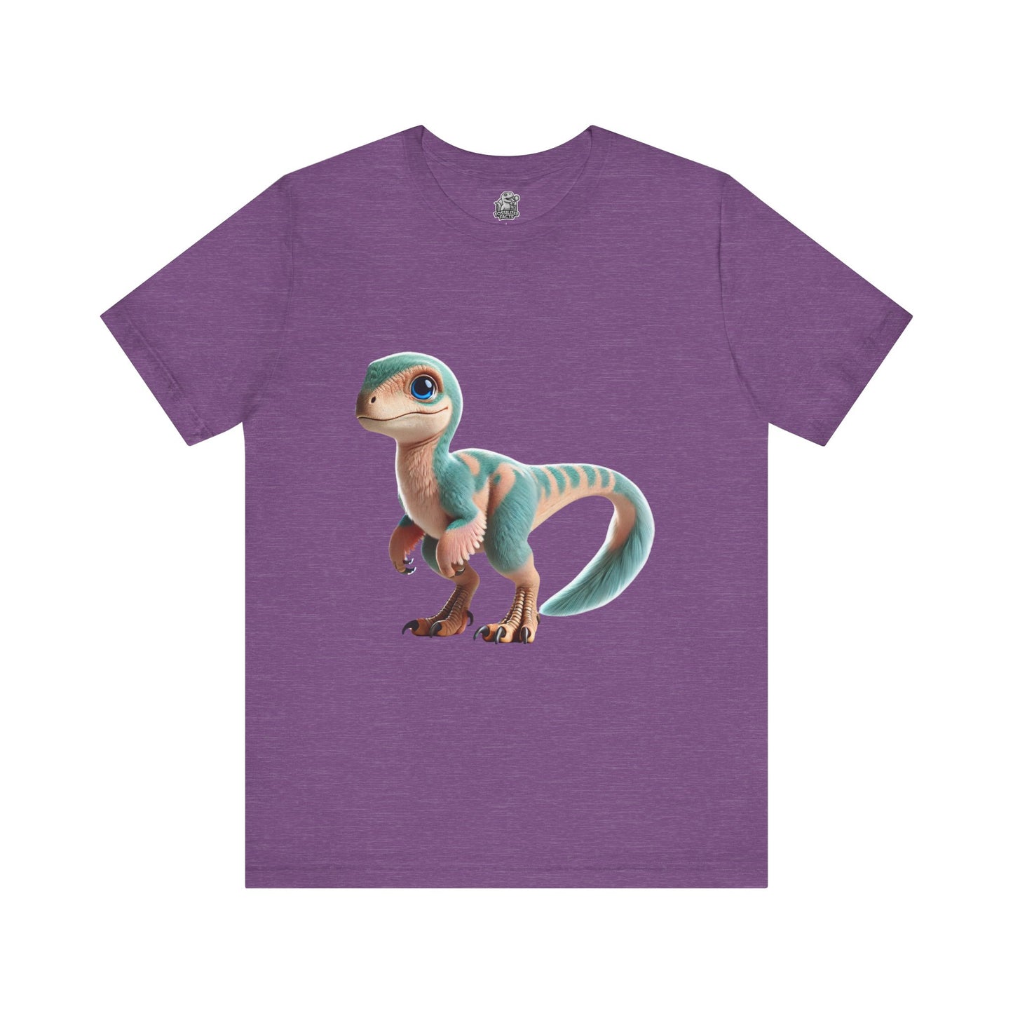 Pastel Velociraptor - Unisex Jersey Short Sleeve Tee Super Comfy Dino T-Shirt Gift