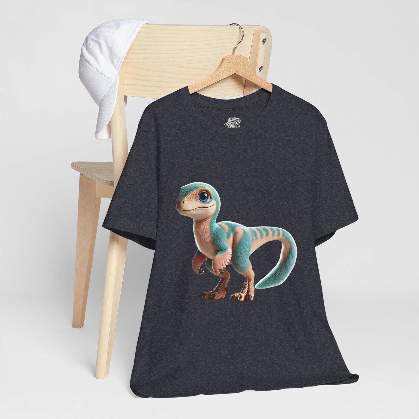 Pastel Velociraptor - Unisex Jersey Short Sleeve Tee Super Comfy Dino T-Shirt Gift