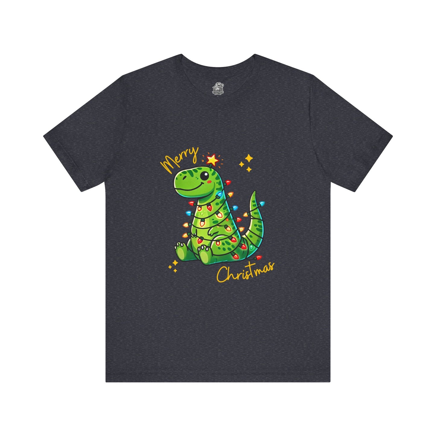 Tree Rex Merry Christmas Devan - Unisex Jersey Short Sleeve Tee Super Comfy Dino T-Shirt Gift