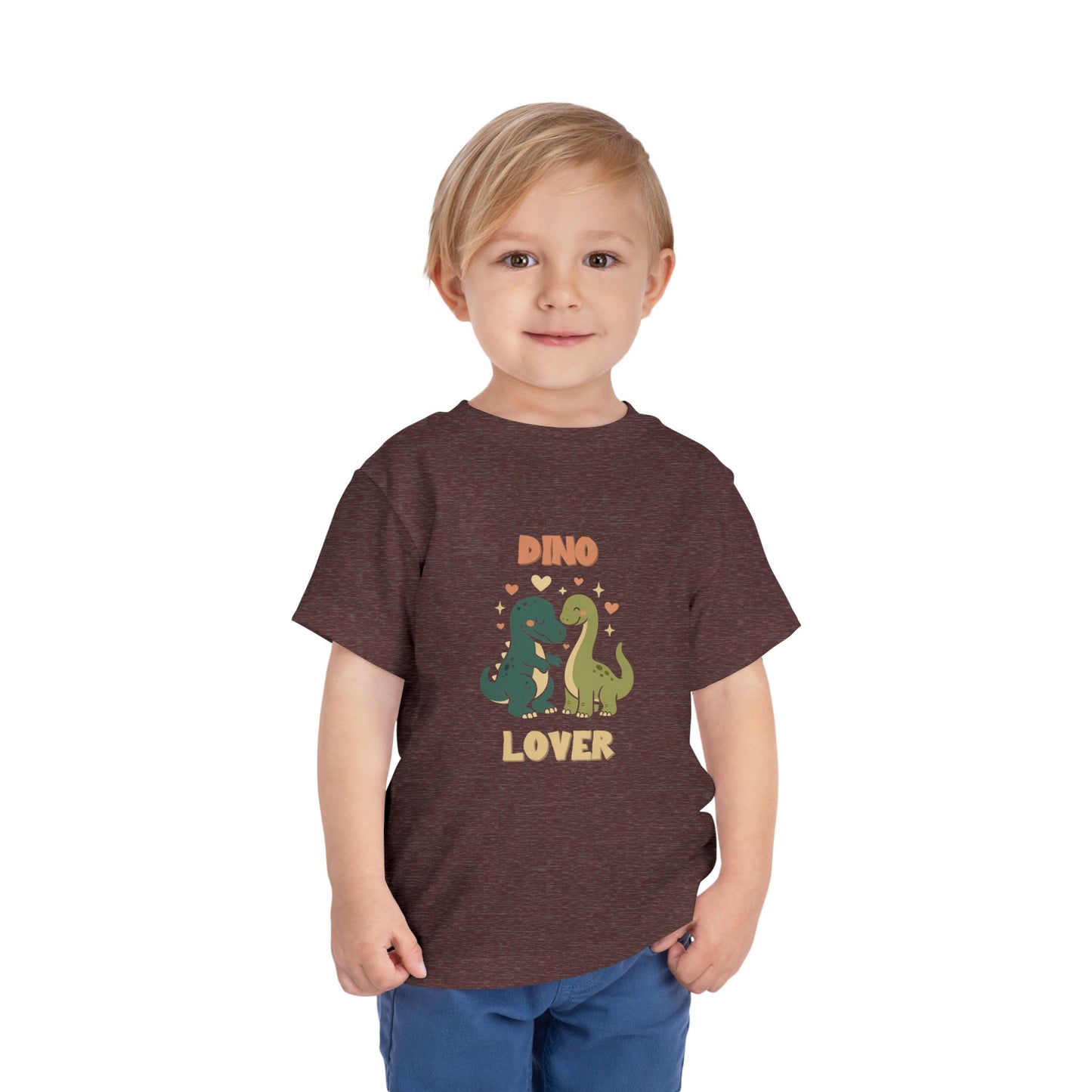 Prehistoric Pair of Dino Lover Tee Toddler Size T-Shirt for kids who love dinosaurs