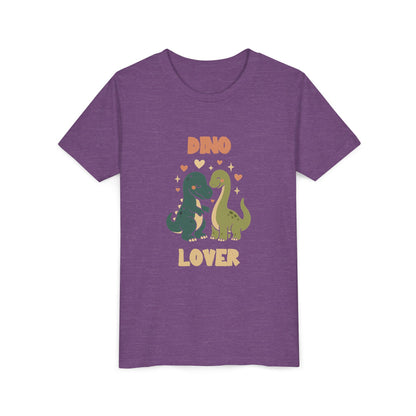 Prehistoric Pair of Dino Lover Tee Youth Size T-Shirt for kids who love dinosaurs