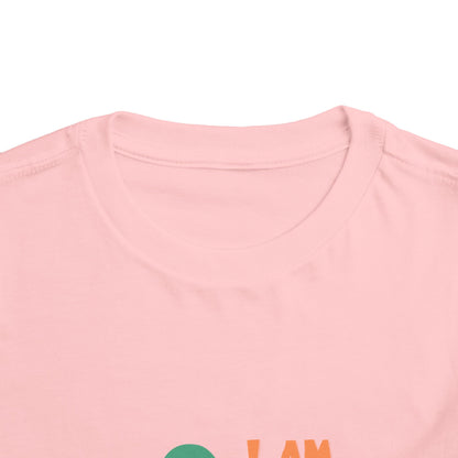 I AM TOO CUTE Toddler Size T-Shirt for kids who love dinosaurs