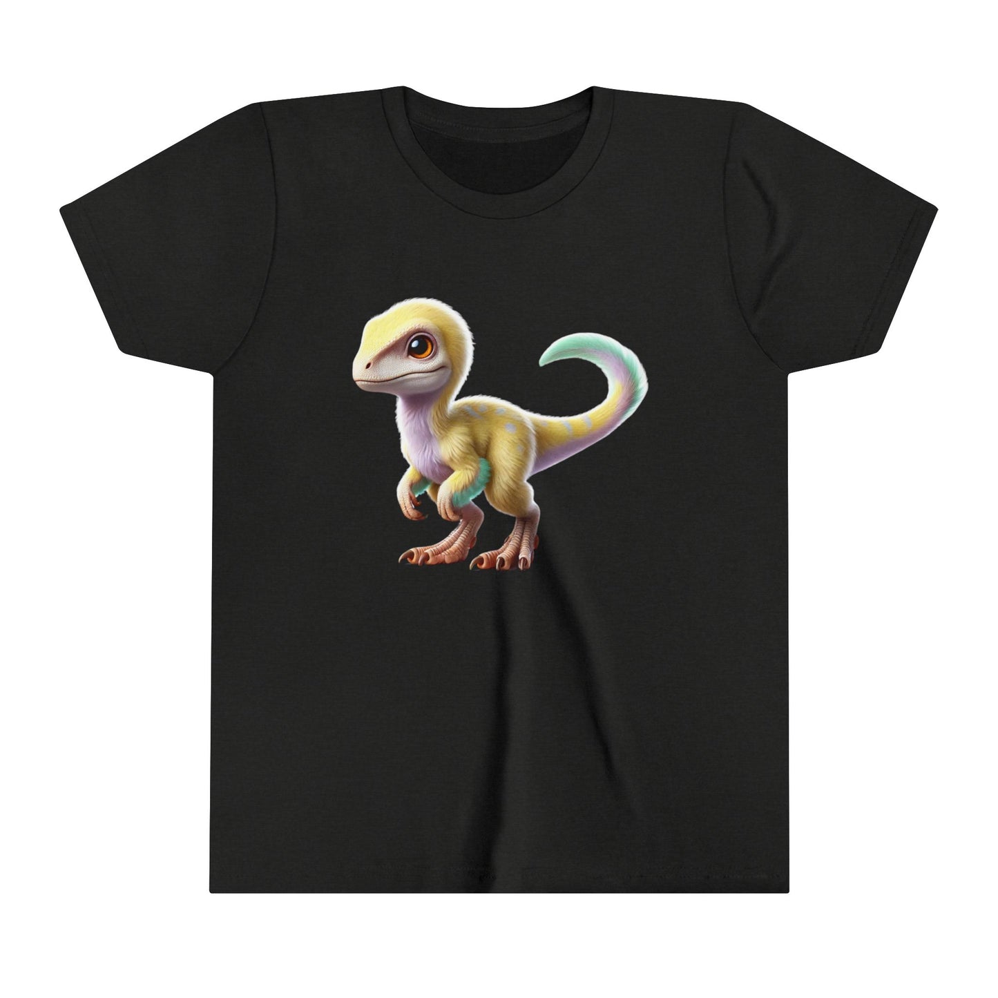 Youth Soft and Fluffy Baby Dino Plush – The Perfect Prehistoric Friend for Kids! 🦖💛 - Unisex Jersey Short Sleeve Tee Super Comfy Dino T-Shirt Gift