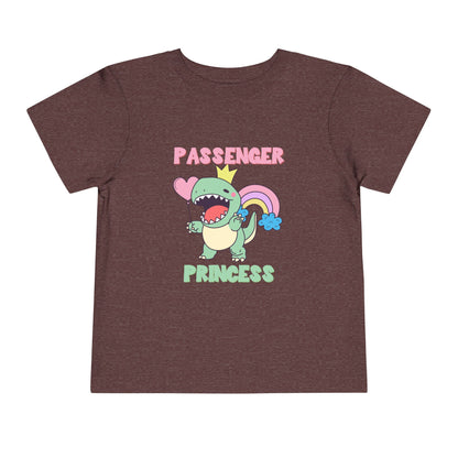 Passenger Princess Rex Toddler Size T-Shirt for kids who love dinosaurs