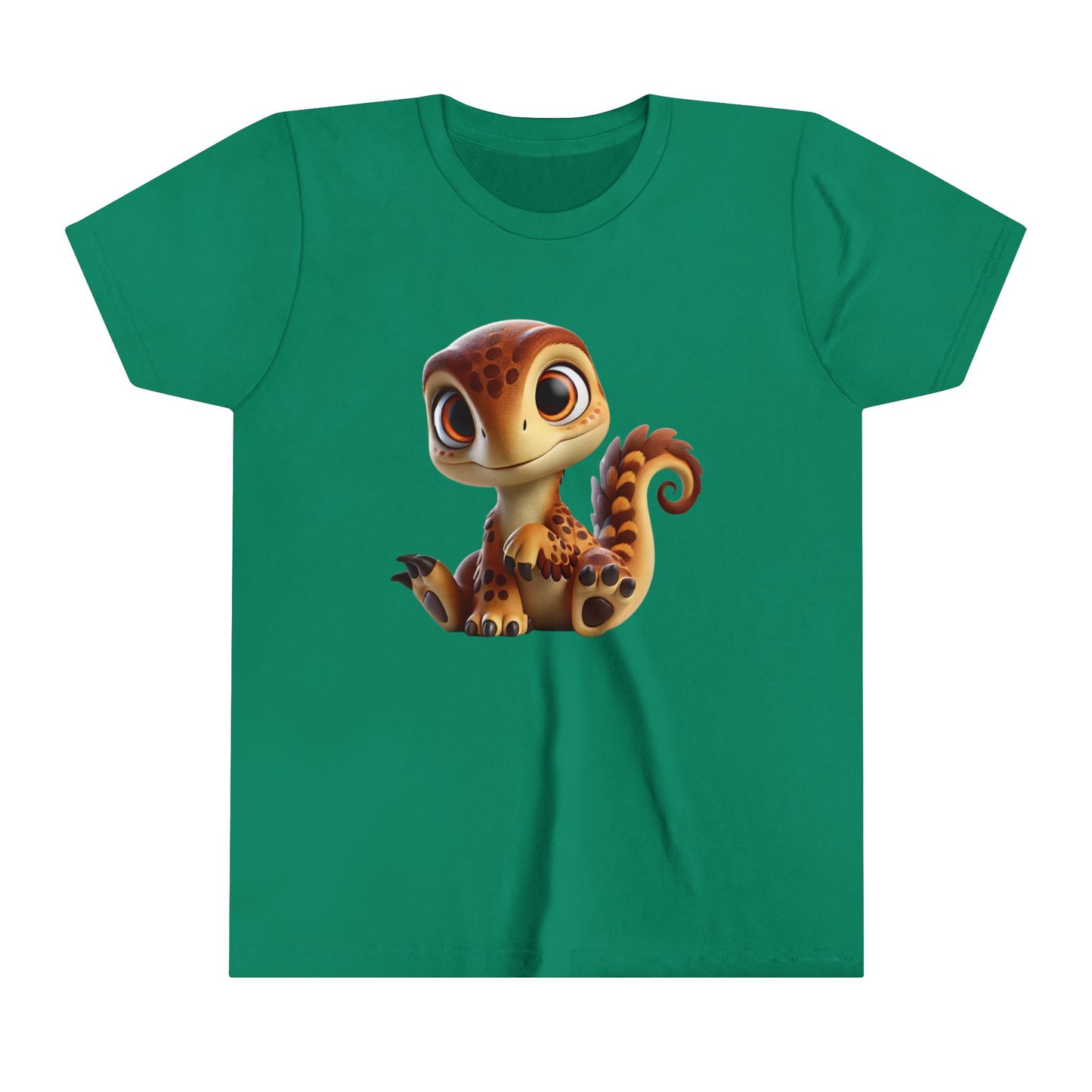 Youth Adorable Baby Dino Plush with Big Eyes – Perfect Gift for Dino Lovers! - Unisex Jersey Short Sleeve Tee Super Comfy Dino T-Shirt Gift