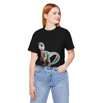 Pastel Velociraptor - Unisex Jersey Short Sleeve Tee Super Comfy Dino T-Shirt Gift