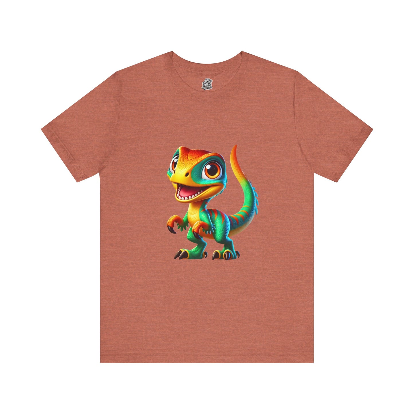 Cutie Raptor- Unisex Jersey Short Sleeve Tee Super Comfy Dino T-Shirt Gift