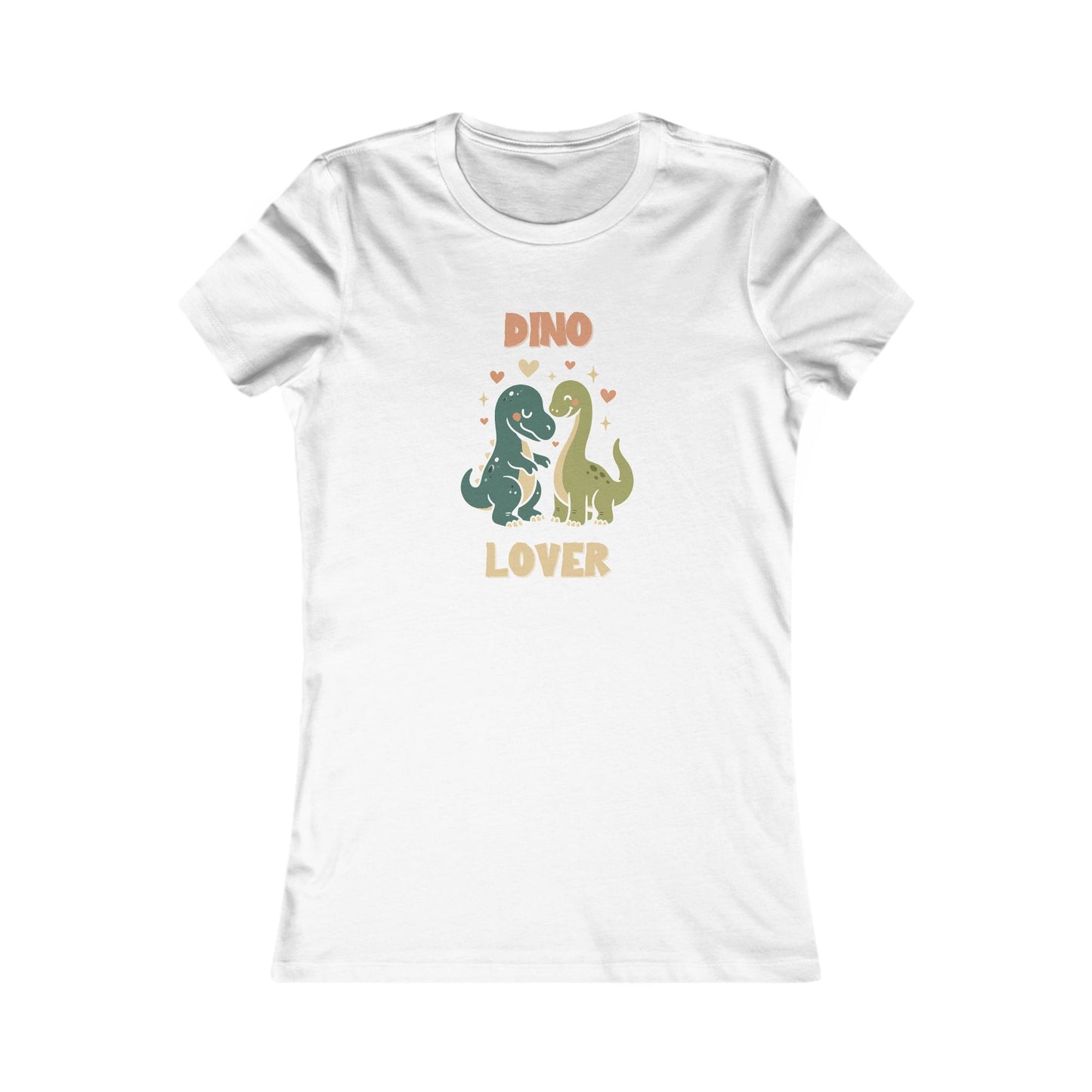 Prehistoric Pair of Dino Lover Womens fit Short Sleeve Tee