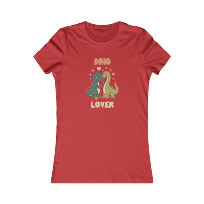 Prehistoric Pair of Dino Lover Womens fit Short Sleeve Tee