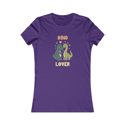 Prehistoric Pair of Dino Lover Womens fit Short Sleeve Tee