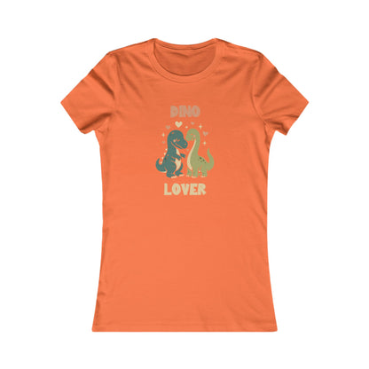 Prehistoric Pair of Dino Lover Womens fit Short Sleeve Tee