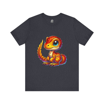 Adorable Velociraptor - Unisex Jersey Short Sleeve Tee Super Comfy Dino T-Shirt Gift