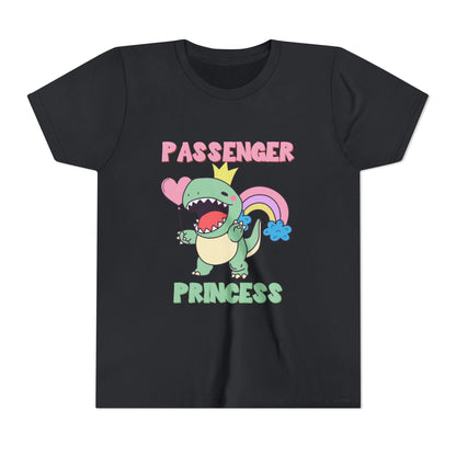 Passenger Princess Rex Youth Size T-Shirt for kids who love dinosaurs