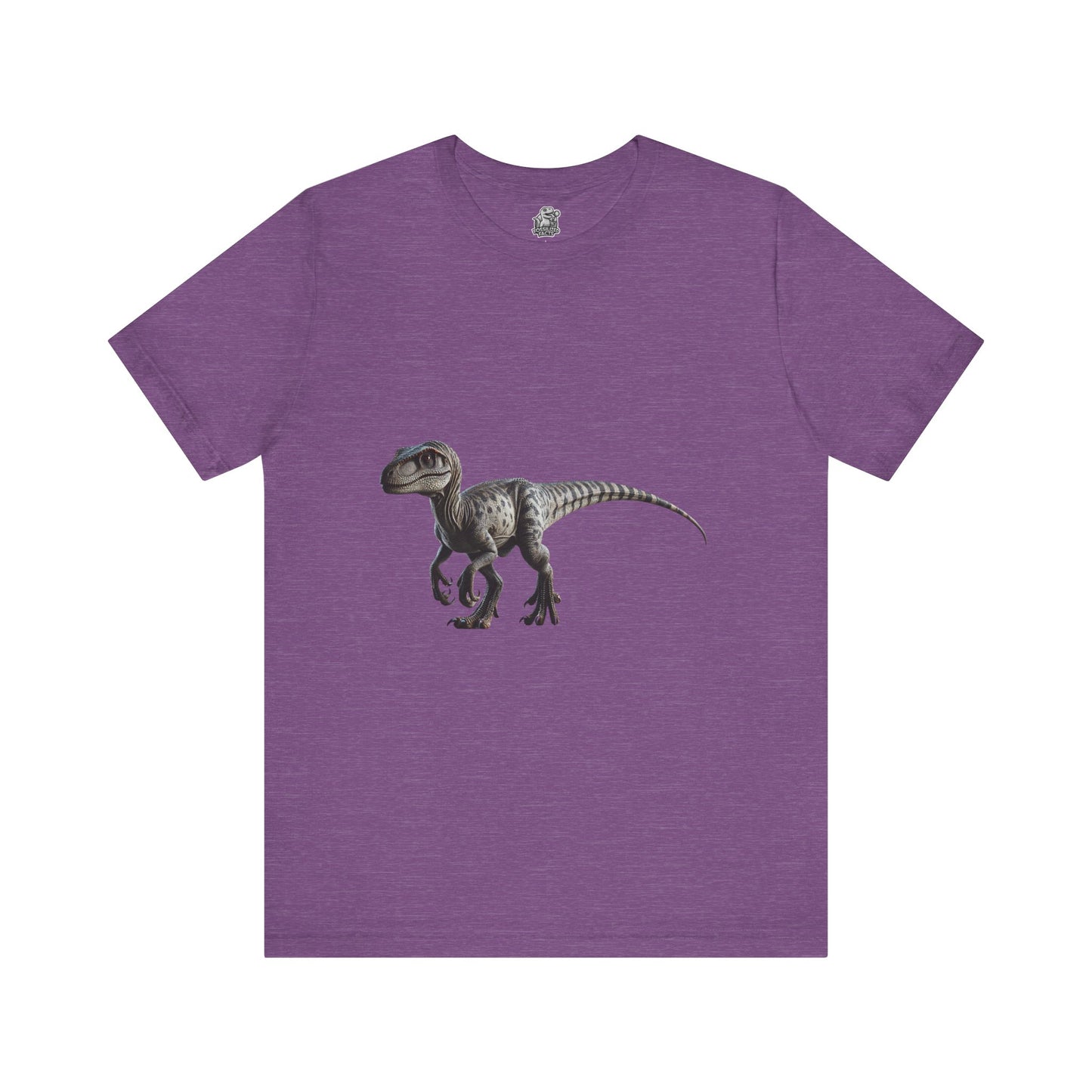 Bold Velociraptor - Unisex Jersey Short Sleeve Tee Super Comfy Dino T-Shirt Gift