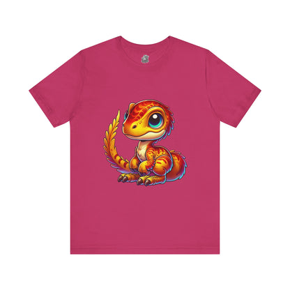 Adorable Velociraptor - Unisex Jersey Short Sleeve Tee Super Comfy Dino T-Shirt Gift