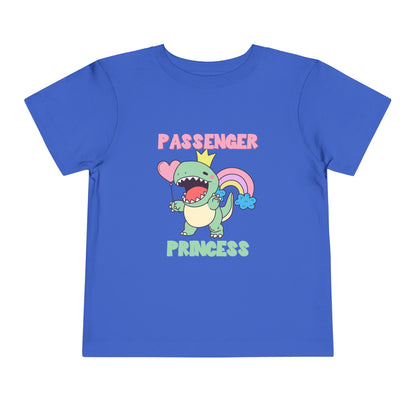 Passenger Princess Rex Toddler Size T-Shirt for kids who love dinosaurs