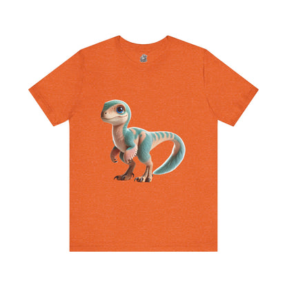 Pastel Velociraptor - Unisex Jersey Short Sleeve Tee Super Comfy Dino T-Shirt Gift