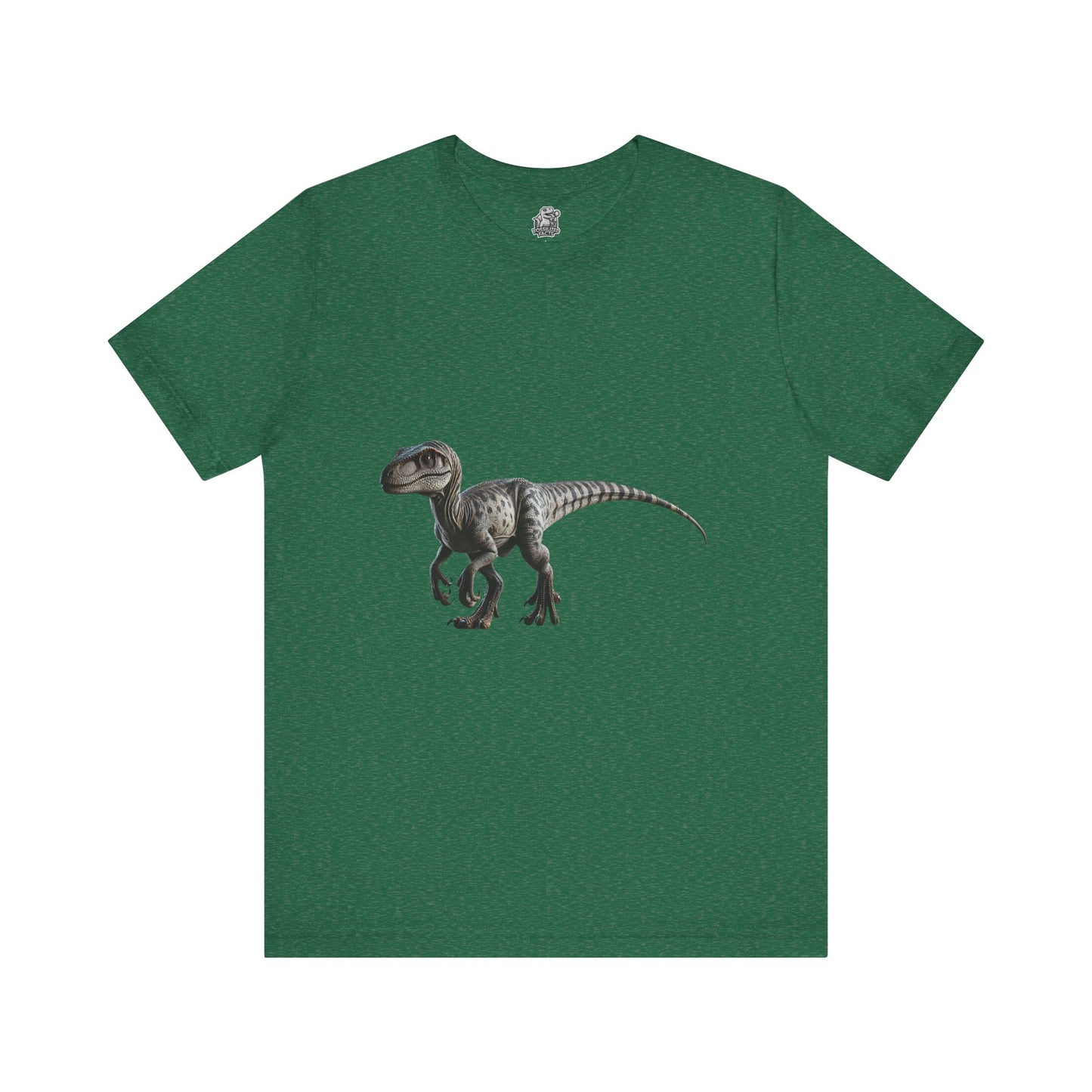 Bold Velociraptor - Unisex Jersey Short Sleeve Tee Super Comfy Dino T-Shirt Gift