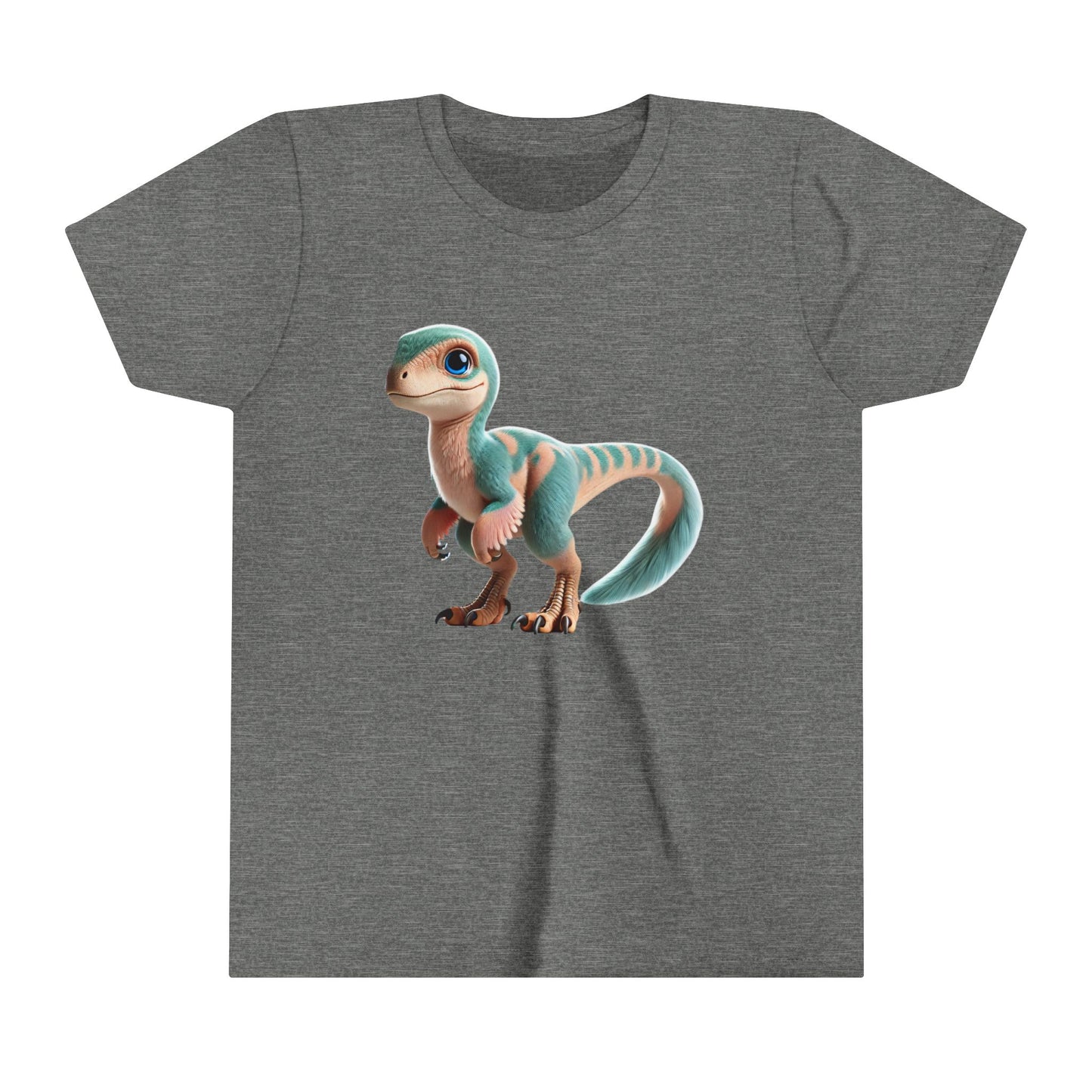 Youth Adorable Pastel Dino Plush – Soft, Huggable, and Perfect for Kids of All Ages! - Unisex Jersey Short Sleeve Tee Super Comfy Dino T-Shirt Gift