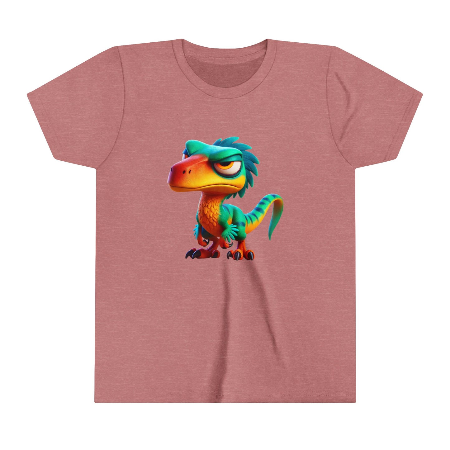 Youth Nope Velociraptor  – Perfect for Dino Fans! - Unisex Jersey Short Sleeve Tee Super Comfy Dino T-Shirt Gift