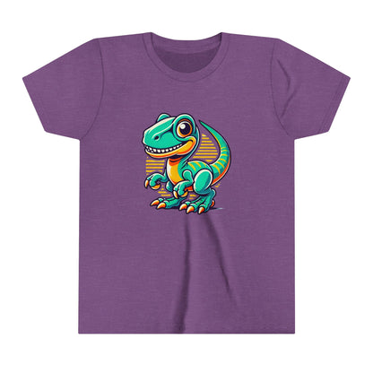 Youth Bright Teal Baby Dinosaur – Perfect Gift for Dino Enthusiasts! - Unisex Jersey Short Sleeve Tee Super Comfy Dino T-Shirt Gift