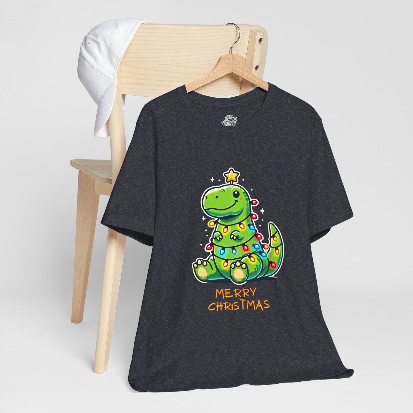 Merry Christmas - Tree Rex Martin - Unisex Jersey Short Sleeve Tee Super Comfy Dino T-Shirt Gift