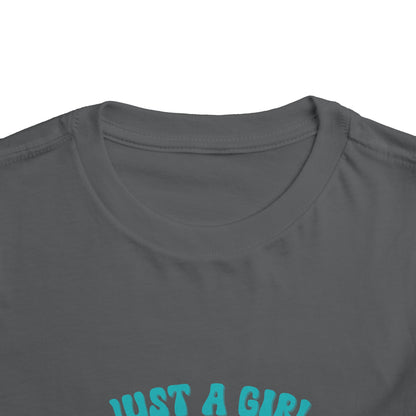 Just a Girl Who Loves Dinosaurs Toddler Size T-Shirt Stem children who Love Dinosaurs Tshirts